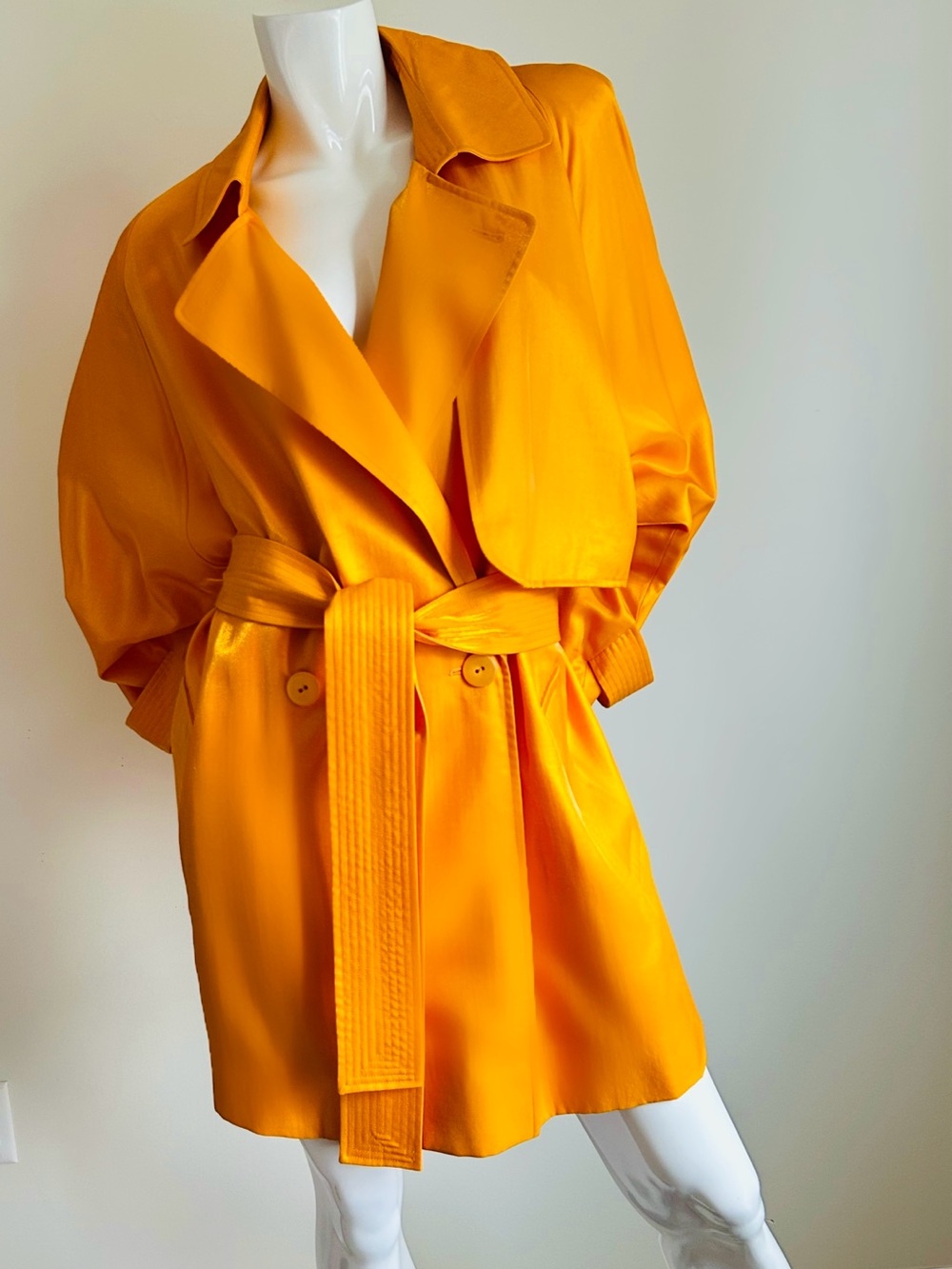 Ellen Tracy Belted Women's Trench Size M